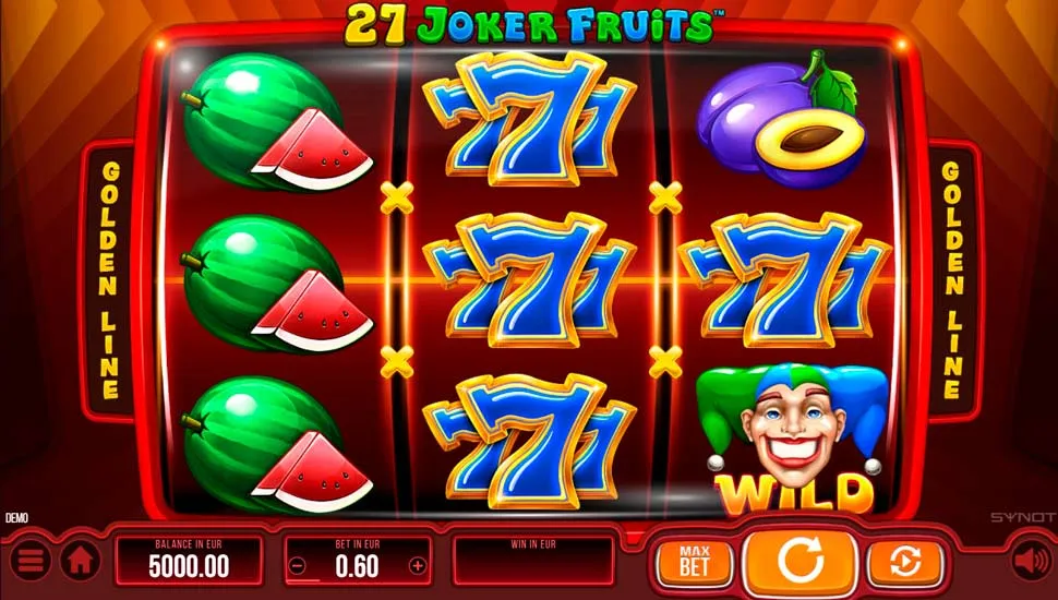 27 Joker Fruits