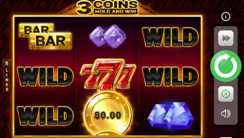3 Coins Hold and Win
