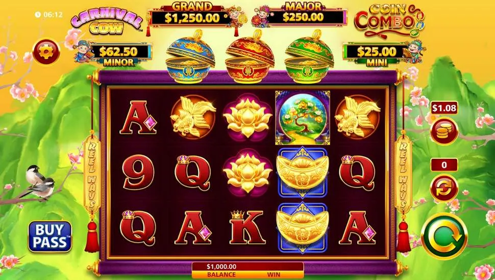 Carnival Cow Coin Combo