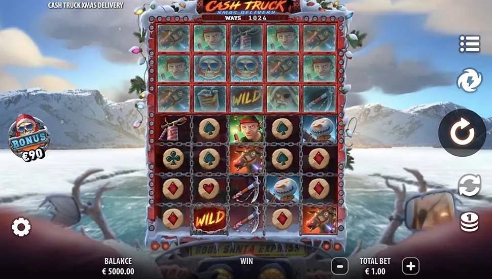 Cash Truck Xmas Delivery