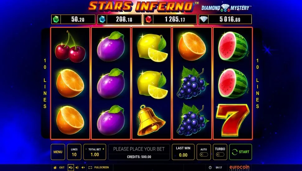 Diamond Mystery Stars Inferno