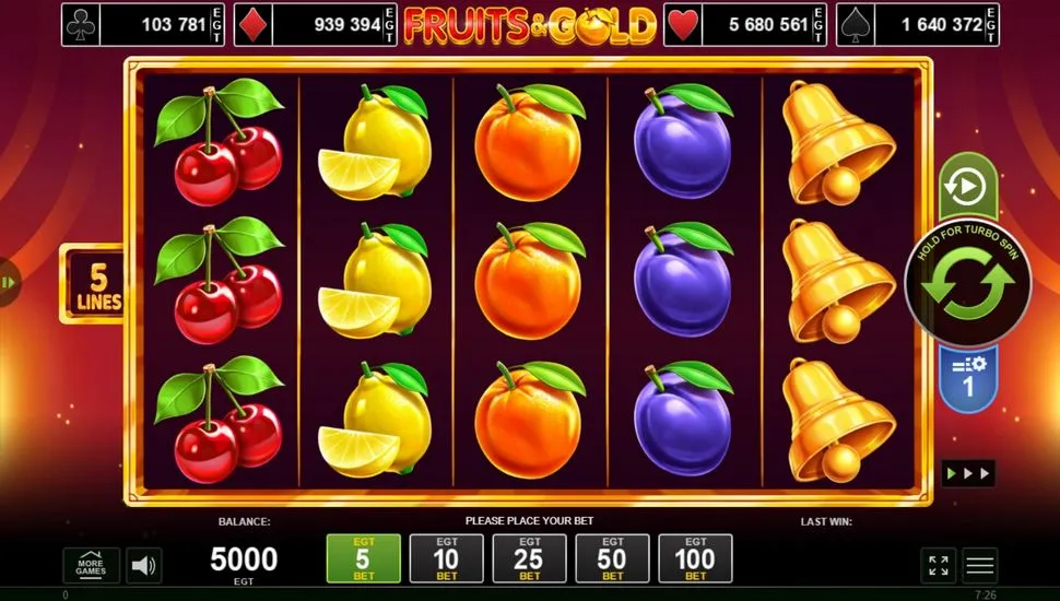Fruits & Gold