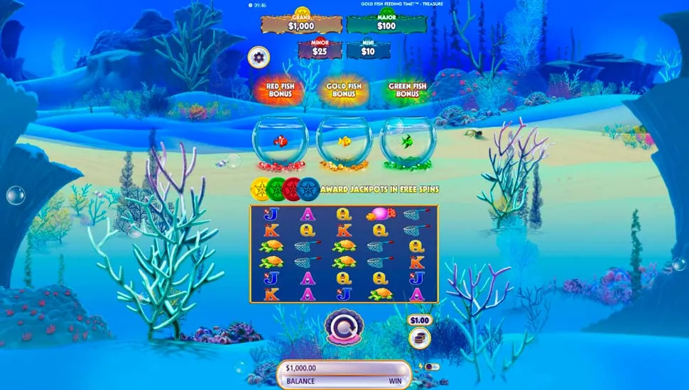 Gold Fish Feeding Time Treasure