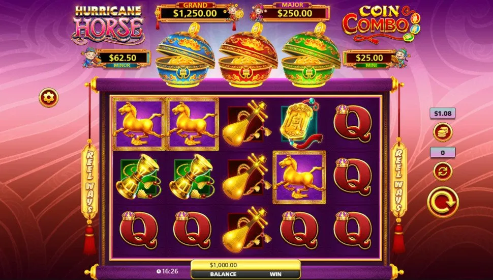 Hurricane Horse Coin Combo