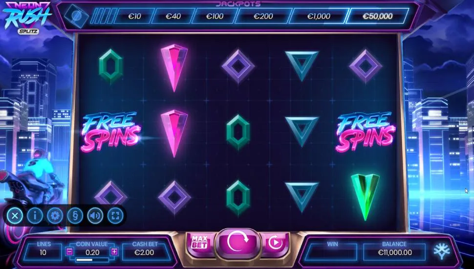 Neon Rush Splitz