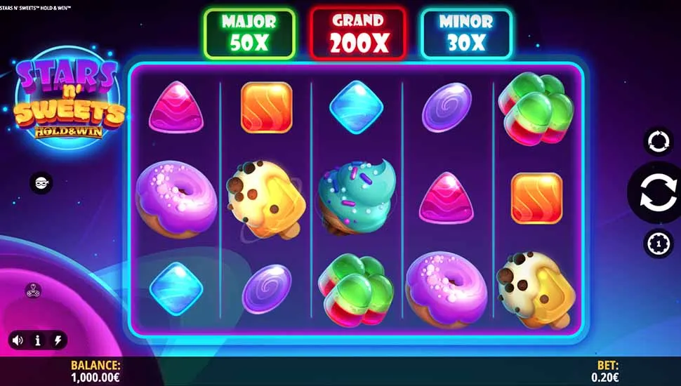 Stars n' Sweets Hold & Win