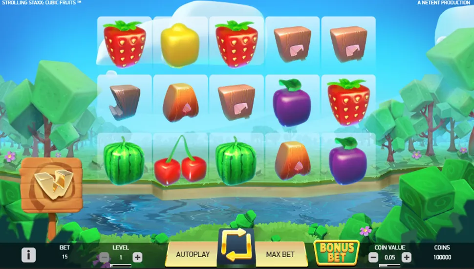 Strolling Staxx: Cubic Fruits