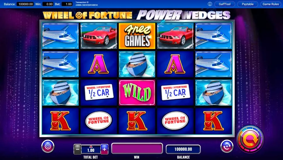 Wheel of Fortune Power Wedges