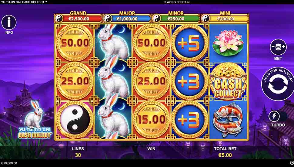 Yu Tu Jin Cai Cash Collect